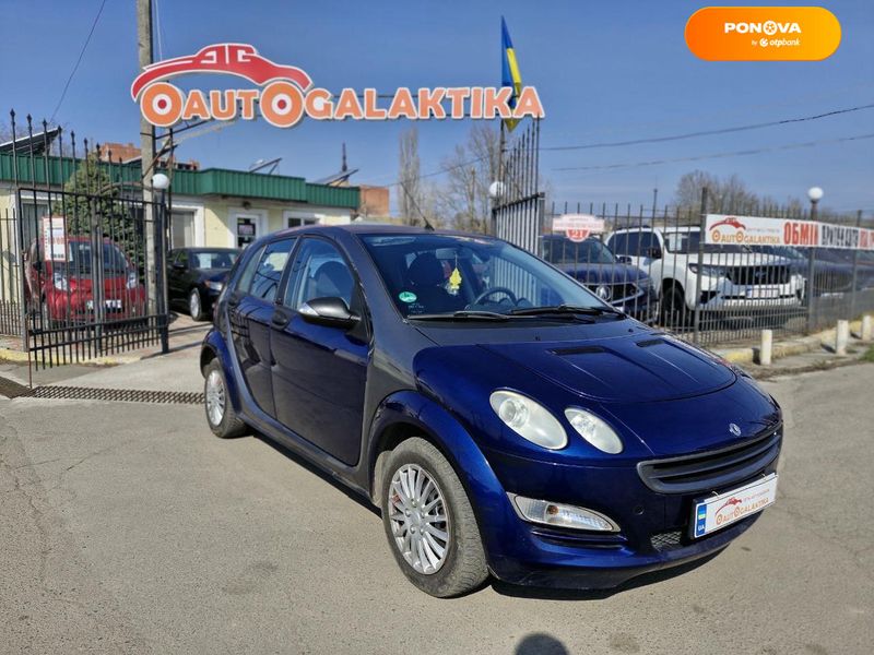 Smart Forfour, 2004, Бензин, 1.12 л., 139 тис. км, Хетчбек, Синій, Миколаїв 29743 фото