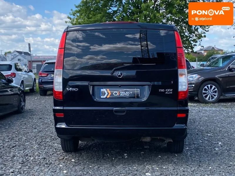 Mercedes-Benz Vito, 2011 р., Дизель, 186 тис. км, Мінівен, Чорний, Львів AT-10400362 фото