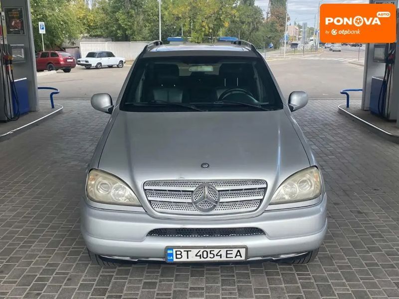 Mercedes-Benz M-Class, 2000 р., Газ пропан-бутан / Бензин, 405 тис. км, Позашляховик / Кросовер, Сірий, Миколаїв AT-10403824 фото