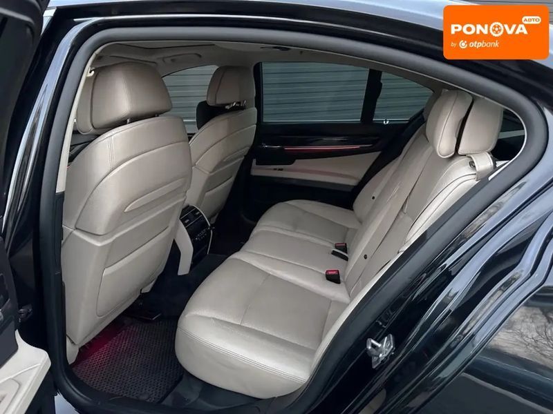 BMW 7 Series, 2010 р., Бензин, 150 тис. км, Седан, Чорний, Кам'янське (Дніпродзержинськ) AT-10405373 фото