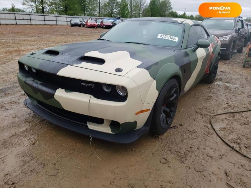 Dodge Challenger, 2020, Бензин, 6.2 л., 24 тыс. км, Купе, Зеленый, Днепр (Днепропетровск) Cars-EU-US-KR-45454 фото