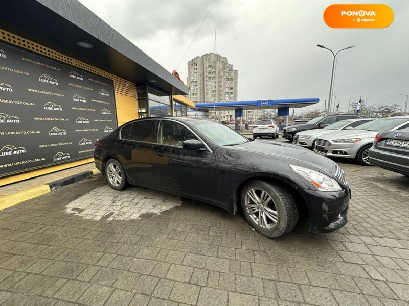 Infiniti G25, 2012, Бензин, 2.5 л., 241 тыс. км, Седан, Чорный, Львов 23670 фото