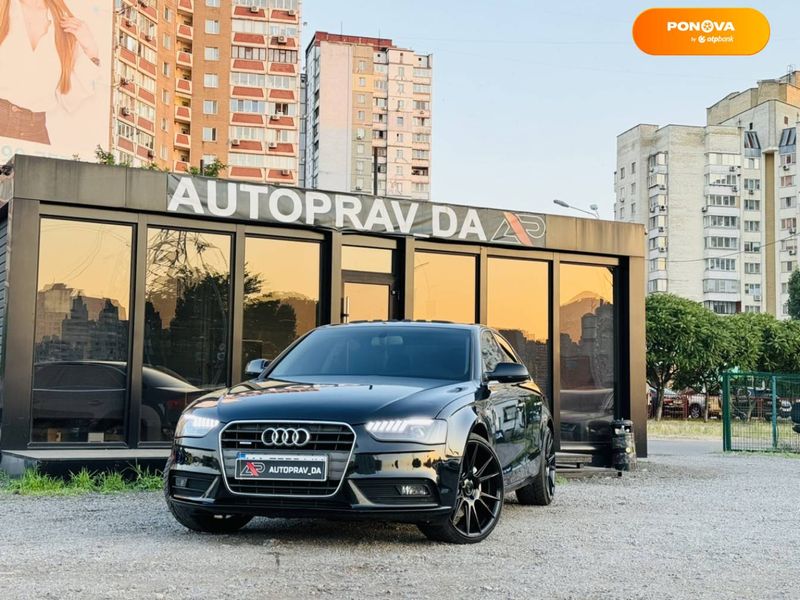 Audi A4, 2013, Бензин, 1.98 л., 121 тис. км, Седан, Чорний, Київ 110190 фото