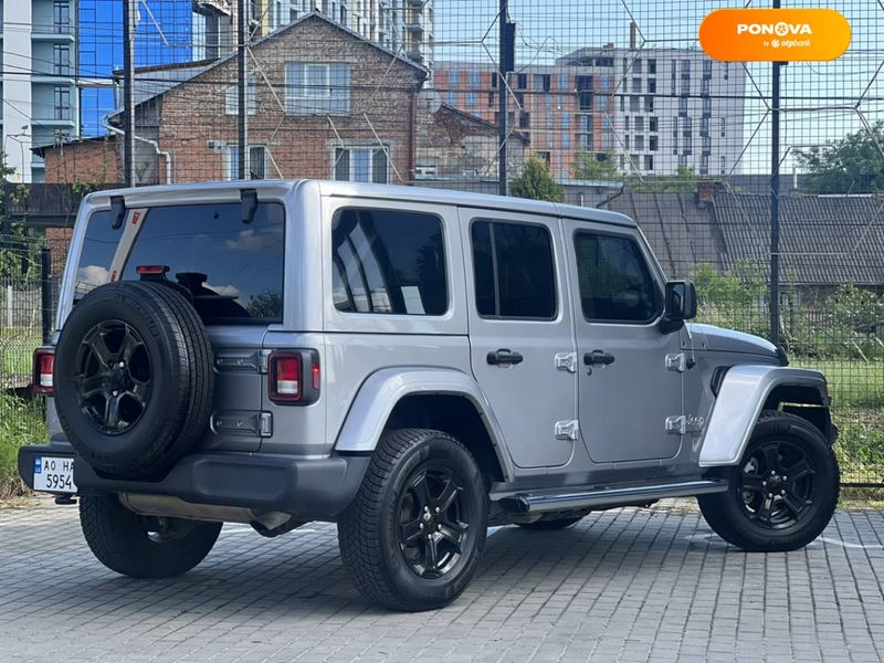 Jeep Wrangler, 2019, Бензин, 2 л., 62 тис. км, Позашляховик / Кросовер, Сірий, Львів 99258 фото