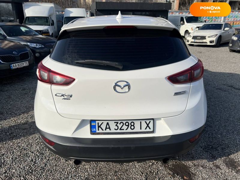 Mazda CX-3, 2017, Бензин, 2 л., 179 тис. км, Позашляховик / Кросовер, Білий, Київ 26321 фото