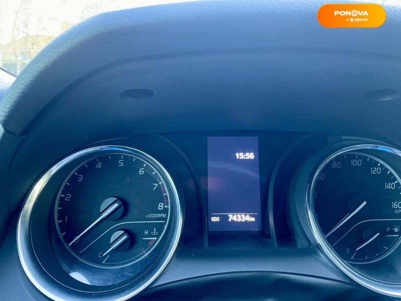 Toyota Camry, 2019, Бензин, 2.49 л., 75 тис. км, Седан, Чорний, Біла Церква 18174 фото