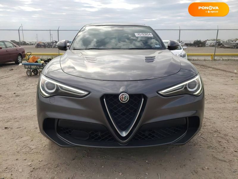 Alfa Romeo Stelvio, 2018, Бензин, 2.9 л., 91 тис. км, Позашляховик / Кросовер, Сірий, Дніпро (Дніпропетровськ) Cars-EU-US-KR-52496 фото