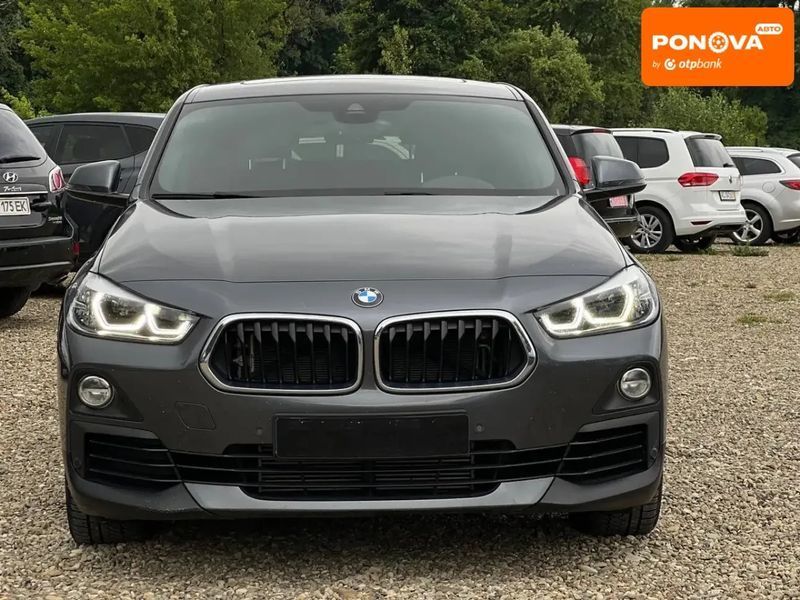 BMW X2, 2020 р., Бензин, 52 тис. км, Позашляховик / Кросовер, Сірий, Стрий AT-10401086 фото