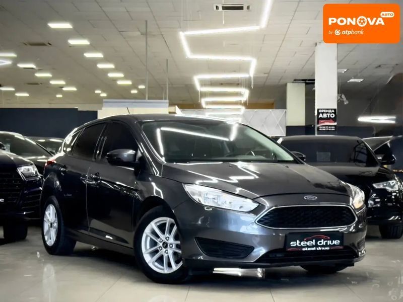 Ford Focus, 2017 р., Бензин, 103 тис. км, Седан, Сірий, Миколаїв AT-10418297 фото