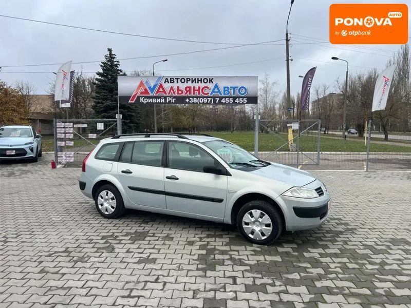 Renault Megane, 2005 г., Дизель, 278 тыс. км, Универсал, Серый, Кривой Рог AT-10404837 фото