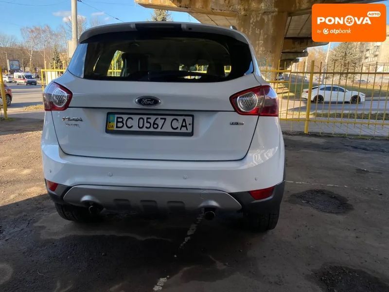 Ford Kuga, 2010 р., Дизель, 299 тис. км, Позашляховик / Кросовер, Білий, Львів AT-10402388 фото