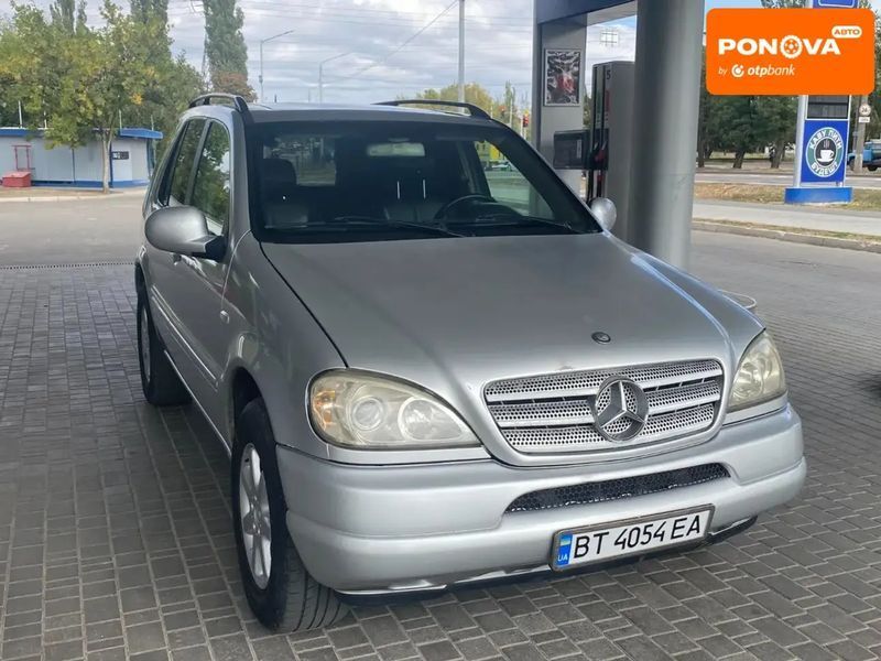 Mercedes-Benz M-Class, 2000 р., Газ пропан-бутан / Бензин, 405 тис. км, Позашляховик / Кросовер, Сірий, Миколаїв AT-10403824 фото