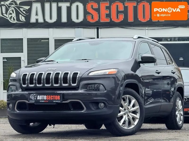 Jeep Cherokee, 2015 г., Бензин, 213 тыс. км, Внедорожник / Кроссовер, Коричневый, Харьков AT-10403334 фото