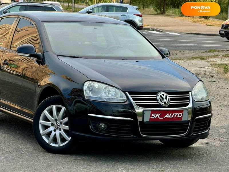 Volkswagen Jetta, 2009, Бензин, 1.6 л., 203 тис. км, Седан, Чорний, Київ 110176 фото