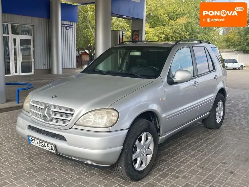 Mercedes-Benz M-Class, 2000 р., Газ пропан-бутан / Бензин, 405 тис. км, Позашляховик / Кросовер, Сірий, Миколаїв AT-10403824 фото