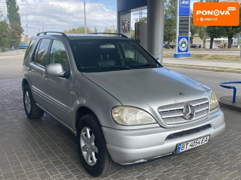 Mercedes-Benz M-Class, 2000 р., Газ пропан-бутан / Бензин, 405 тис. км, Позашляховик / Кросовер, Сірий, Миколаїв AT-10403824 фото