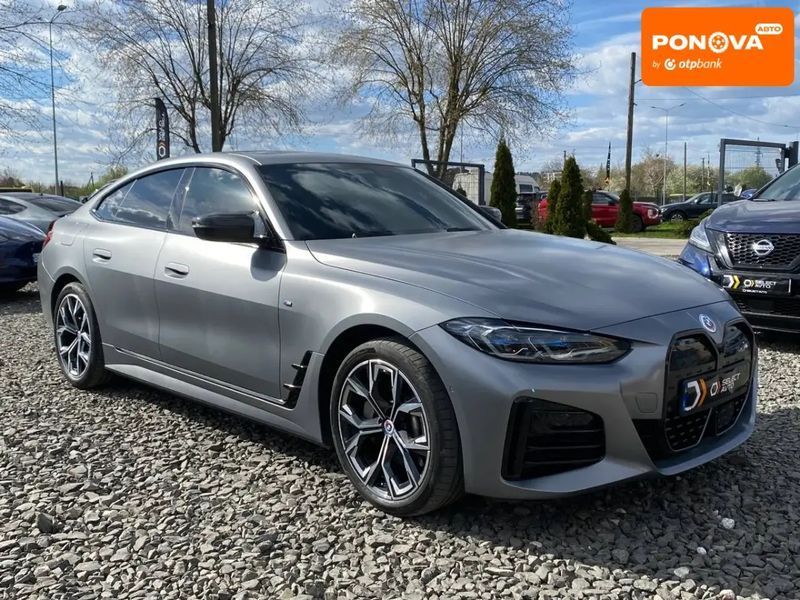 BMW i4, 2022 р., Електро, 84 тис. км, Ліфтбек, Сірий, Львів AT-10415765 фото