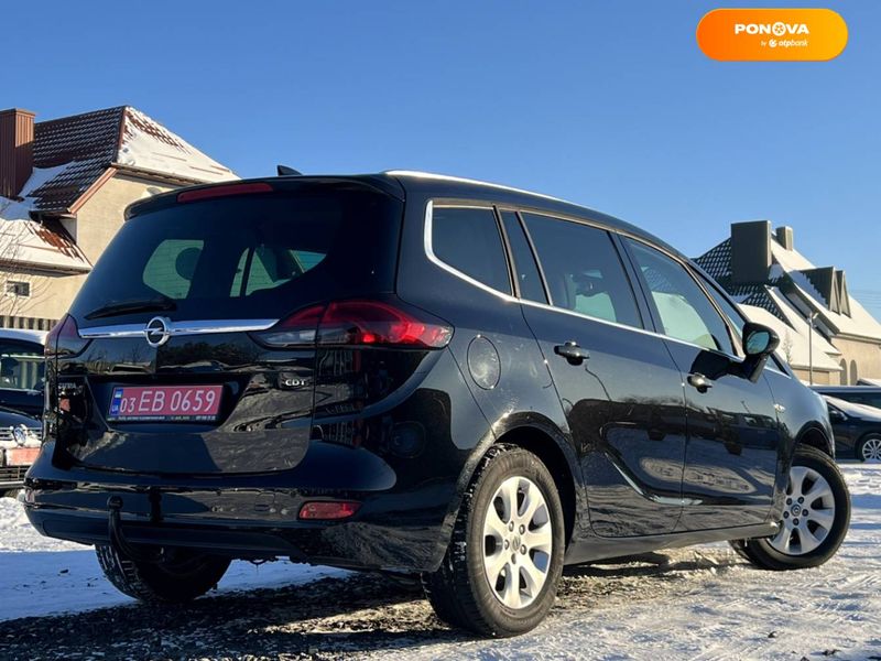 Opel Zafira Tourer, 2017, Дизель, 1.6 л., 164 тыс. км, Минивен, Чорный, Луцк 9984 фото