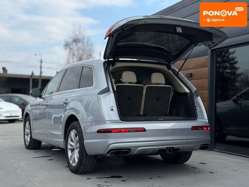 Audi Q7, 2017 р., Бензин, 149 тис. км, Позашляховик / Кросовер, Сірий, Рівне AT-10401493 фото
