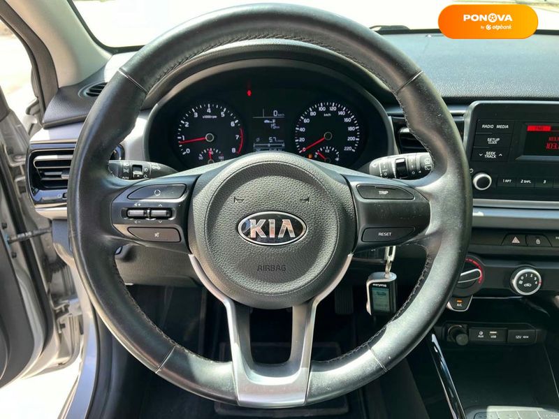 Kia Rio, 2017, Бензин, 1.3 л., 55 тис. км, Хетчбек, Сірий, Київ 101902 фото