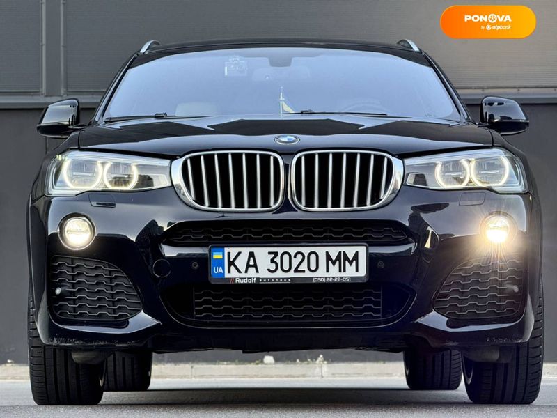 BMW X4, 2014, Бензин, 3 л., 122 тыс. км, Внедорожник / Кроссовер, Чорный, Киев 97541 фото