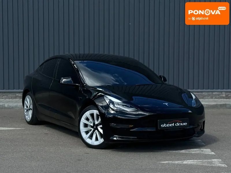 Tesla Model 3, 2021 р., Електро, 92 тис. км, Седан, Чорний, Миколаїв AT-10414390 фото