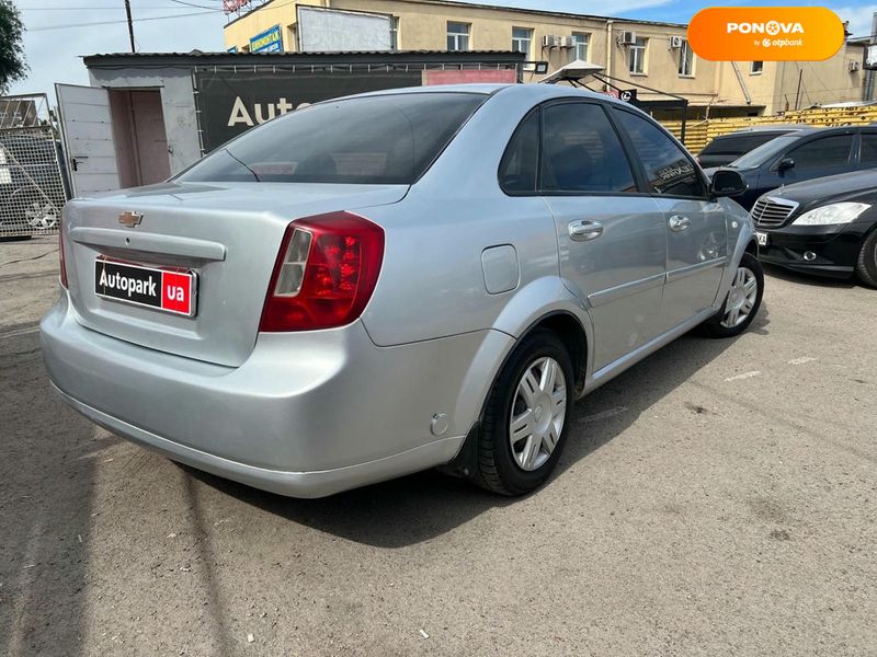 Chevrolet Lacetti, 2008, Газ пропан-бутан / Бензин, 1.6 л., 195 тис. км, Седан, Сірий, Запоріжжя 98884 фото