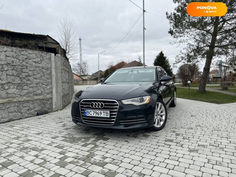 Audi A6, 2012, Бензин, 1.98 л., 243 тис. км, Седан, Синій, Яворів Cars-Pr-68807 фото