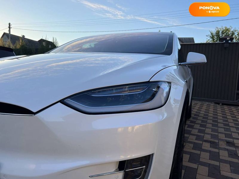 Tesla Model X, 2017, Електро, 98 тис. км, Позашляховик / Кросовер, Білий, Київ Cars-Pr-60668 фото