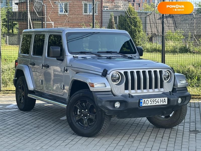 Jeep Wrangler, 2019, Бензин, 2 л., 62 тис. км, Позашляховик / Кросовер, Сірий, Львів 99258 фото