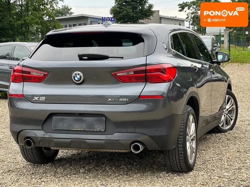 BMW X2, 2020 р., Бензин, 52 тис. км, Позашляховик / Кросовер, Сірий, Стрий AT-10401086 фото