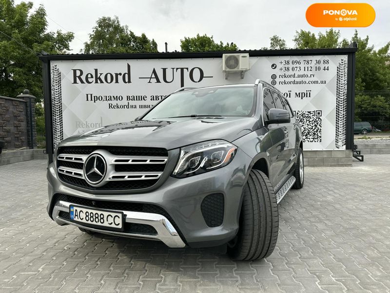 Mercedes-Benz GLS-Class, 2016, Бензин, 3 л., 210 тыс. км, Внедорожник / Кроссовер, Серый, Ровно 50257 фото