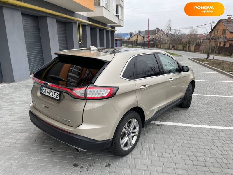 Ford Edge, 2017, Бензин, 2 л., 130 тыс. км, Внедорожник / Кроссовер, Бежевый, Винница Cars-Pr-66584 фото