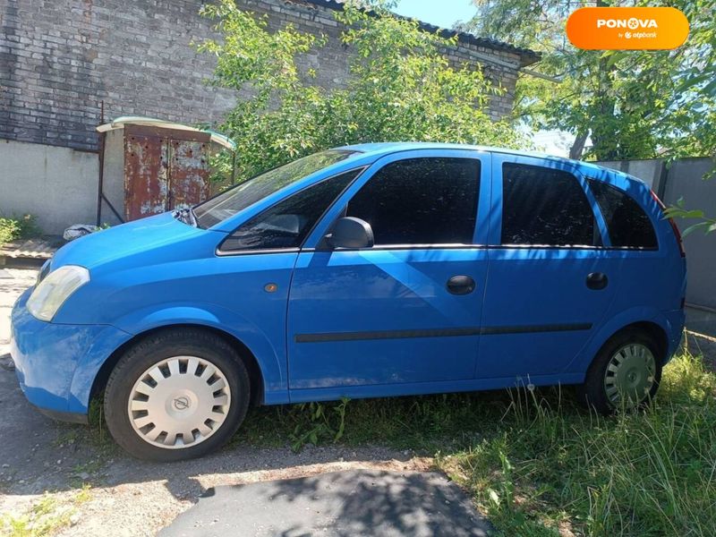 Opel Meriva, 2004, Бензин, 1.6 л., 195 тис. км, Мікровен, Синій, Дніпро (Дніпропетровськ) Cars-Pr-62529 фото