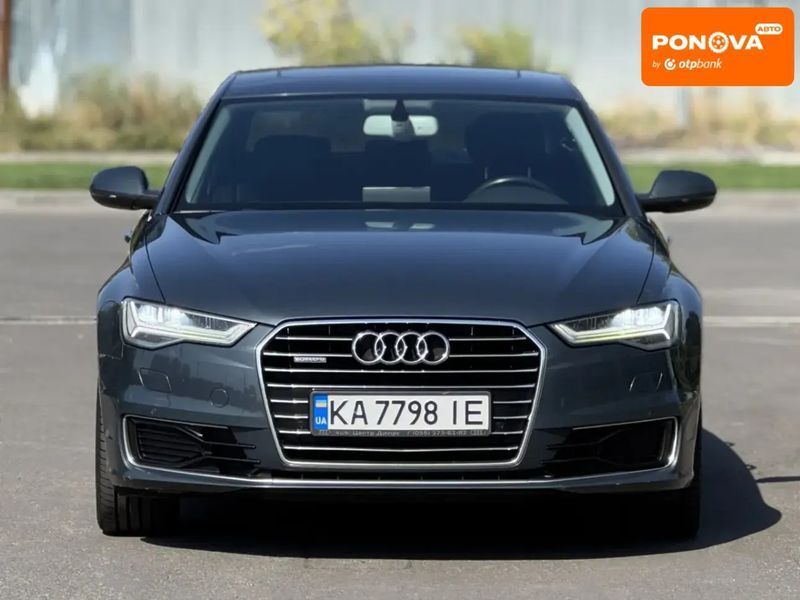 Audi A6, 2016 р., Дизель, 157 тис. км, Седан, Сірий, Дніпро (Дніпропетровськ) AT-10410947 фото