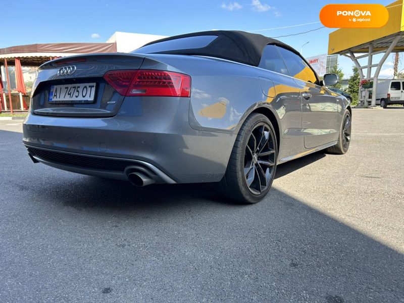 Audi A5, 2015, Бензин, 2 л., 125 тыс. км, Кабриолет, Серый, Киев Cars-Pr-62590 фото