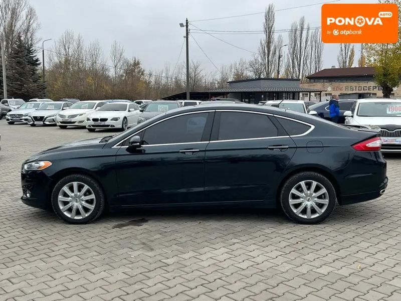 Ford Fusion, 2014 г., Бензин, 212 тыс. км, Седан, Синий, Кривой Рог AT-10404716 фото