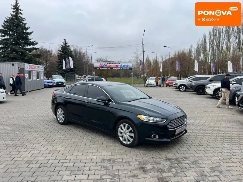 Ford Fusion, 2014 г., Бензин, 212 тыс. км, Седан, Синий, Кривой Рог AT-10404716 фото