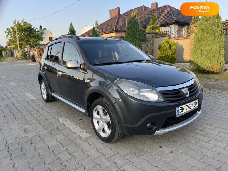 Dacia Sandero StepWay, 2011, Газ пропан-бутан / Бензин, 1.6 л., 180 тис. км, Позашляховик / Кросовер, Сірий, Луцьк Cars-Pr-65046 фото