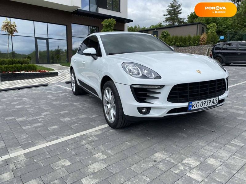 Porsche Macan, 2016, Бензин, 2 л., 156 тис. км, Позашляховик / Кросовер, Білий, Ужгород Cars-Pr-61787 фото