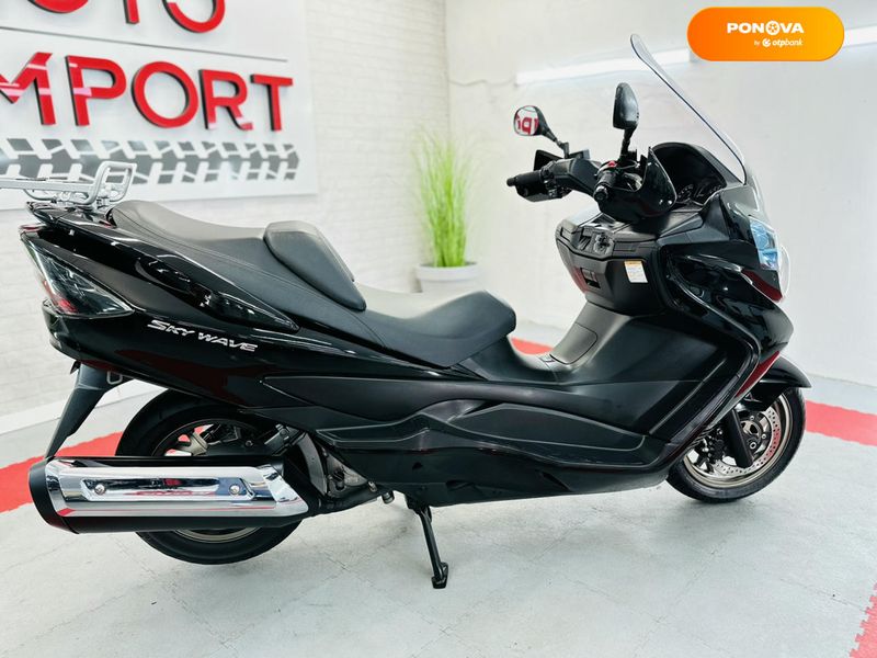 Suzuki Skywave 400, 2014, Бензин, 400 см³, 16 тис. км, Макси-скутер, Чорный, Одесса moto-199503 фото