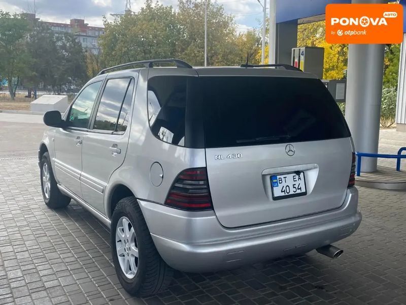Mercedes-Benz M-Class, 2000 р., Газ пропан-бутан / Бензин, 405 тис. км, Позашляховик / Кросовер, Сірий, Миколаїв AT-10403824 фото