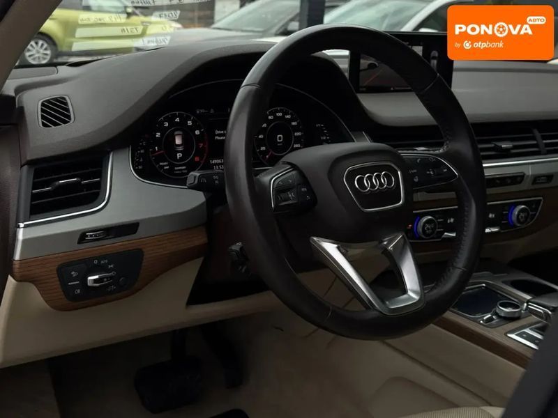 Audi Q7, 2017 р., Бензин, 149 тис. км, Позашляховик / Кросовер, Сірий, Рівне AT-10401493 фото