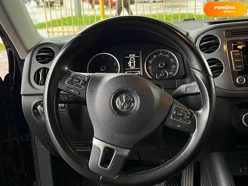 Volkswagen Tiguan, 2014, Бензин, 2 л., 175 тис. км, Позашляховик / Кросовер, Чорний, Львів 109542 фото