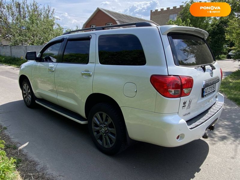 Toyota Sequoia, 2008, Газ пропан-бутан / Бензин, 5.7 л., 360 тыс. км, Внедорожник / Кроссовер, Белый, Киев Cars-Pr-61845 фото