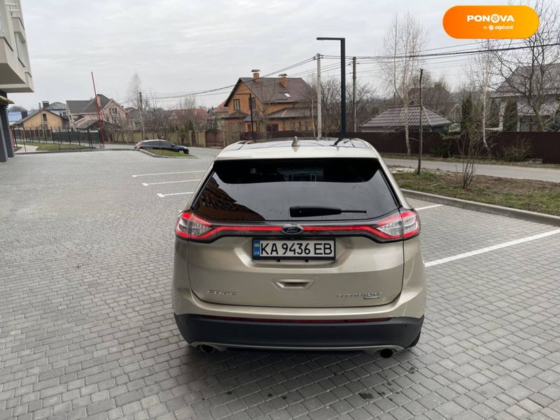 Ford Edge, 2017, Бензин, 2 л., 130 тыс. км, Внедорожник / Кроссовер, Бежевый, Винница Cars-Pr-66584 фото