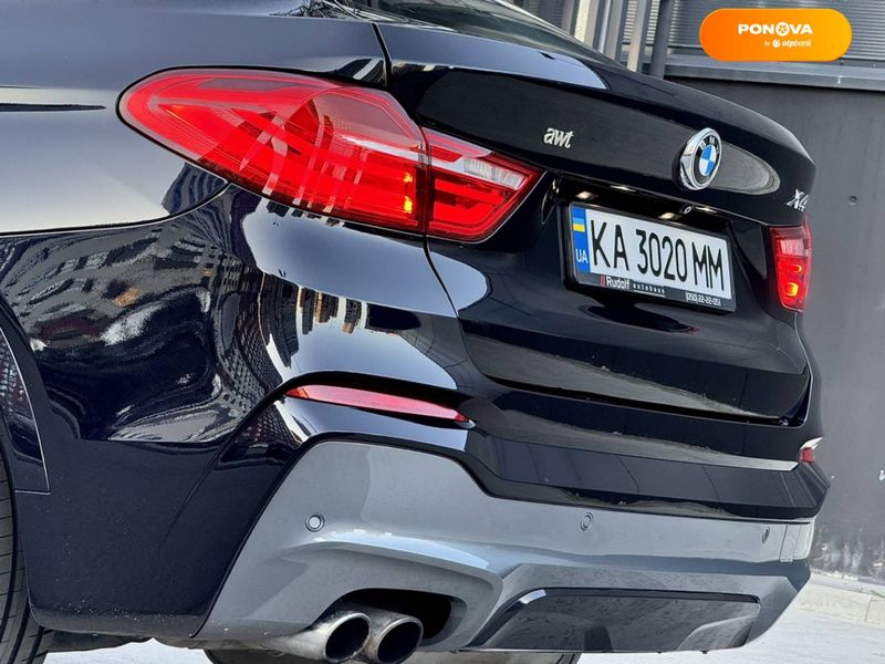 BMW X4, 2014, Бензин, 3 л., 122 тыс. км, Внедорожник / Кроссовер, Чорный, Киев 97541 фото