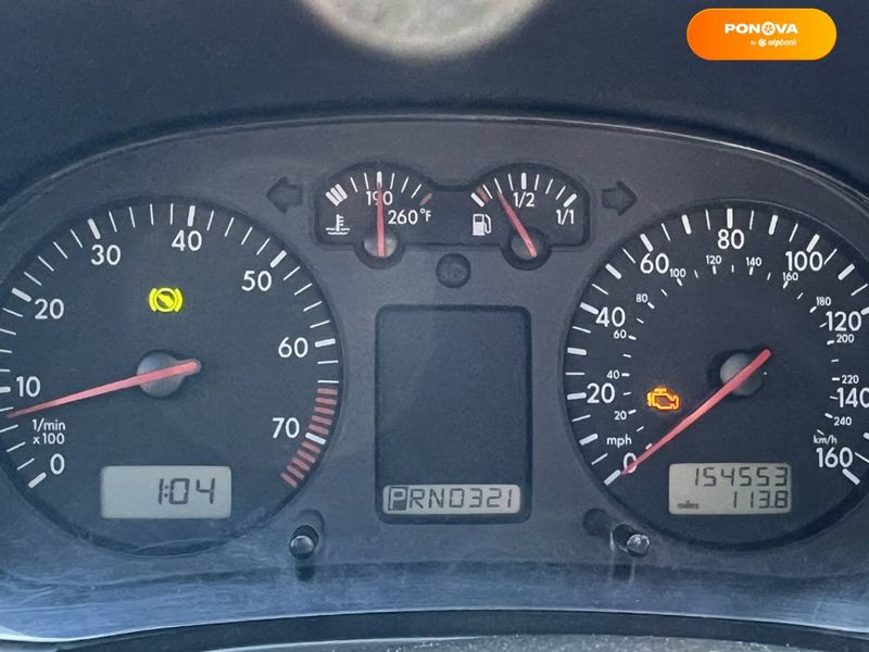 Volkswagen Bora, 2002, Газ пропан-бутан / Бензин, 1.98 л., 200 тыс. км, Седан, Чорный, Николаев 29784 фото