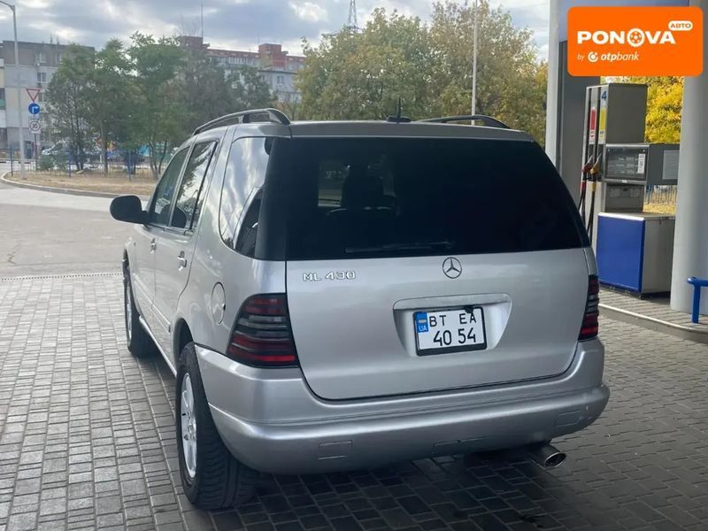 Mercedes-Benz M-Class, 2000 р., Газ пропан-бутан / Бензин, 405 тис. км, Позашляховик / Кросовер, Сірий, Миколаїв AT-10403824 фото