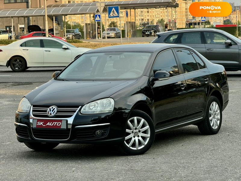 Volkswagen Jetta, 2009, Бензин, 1.6 л., 203 тис. км, Седан, Чорний, Київ 110176 фото